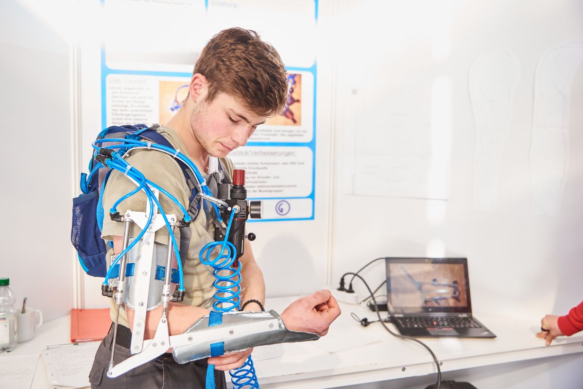 Lukas Pridal von der Gesamtschule Gießen-Ost