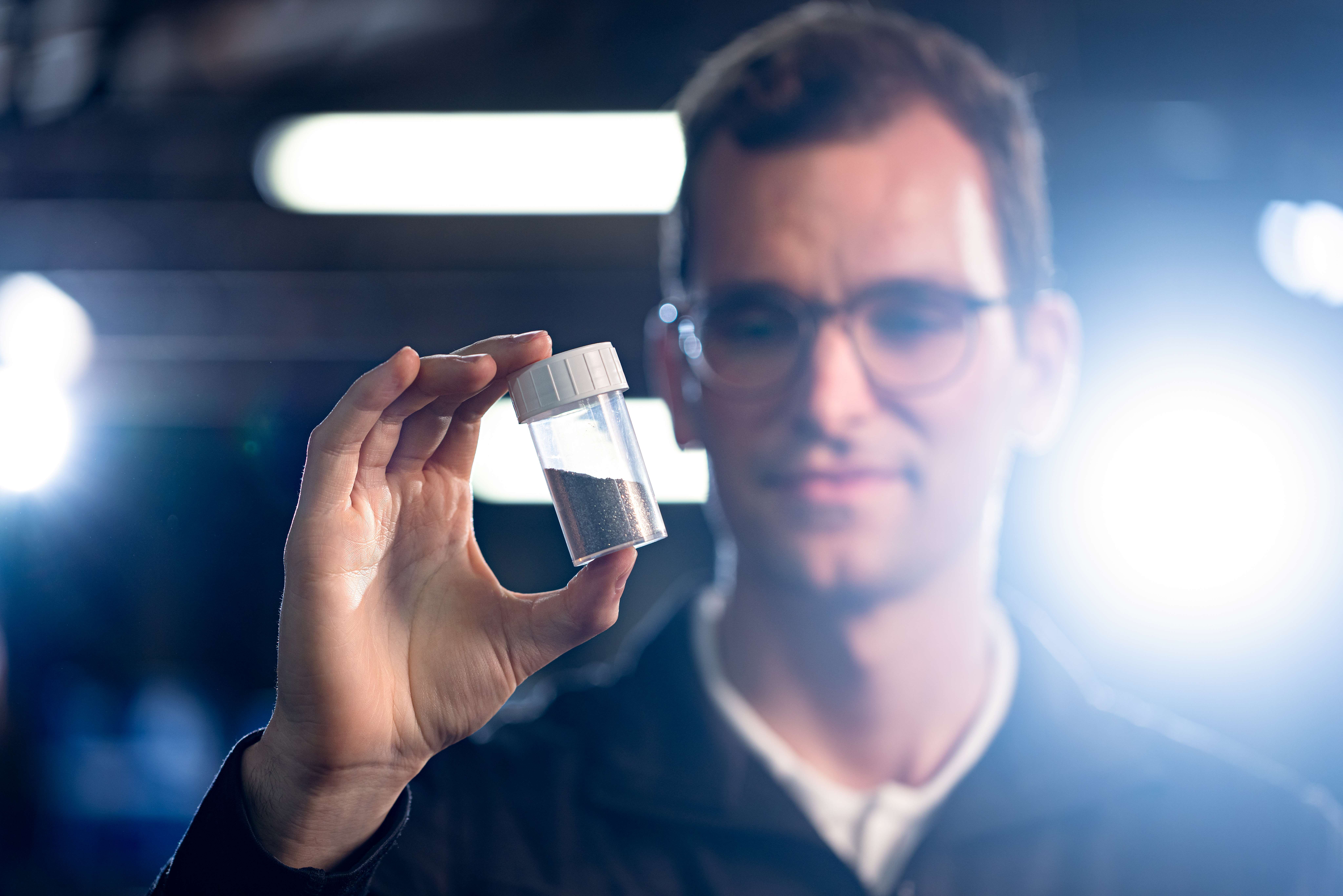 Heraeus Remloy recycled magnetic material