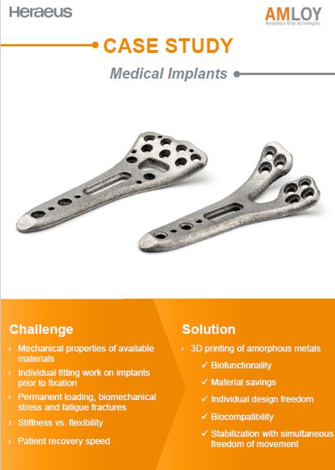 Case Study - Medical implants