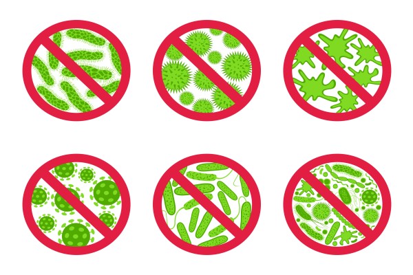 Microorganisms are a threat to human health