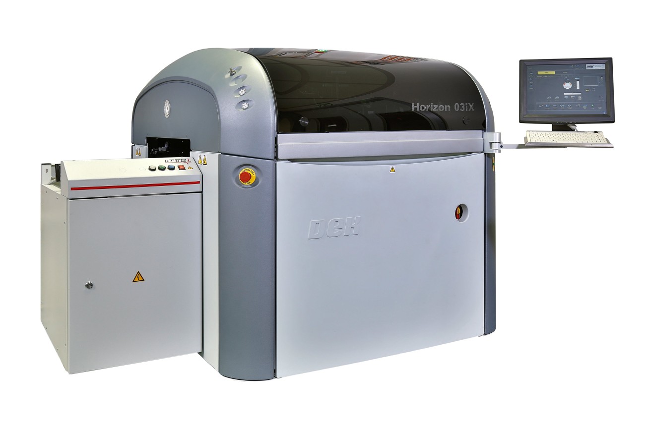 ASM/DEK Horizon 03iX automatic paste printing system 