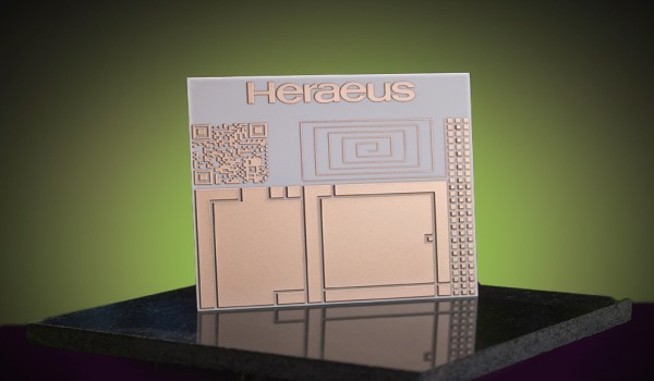 Heraeus Thick Film Print Copper