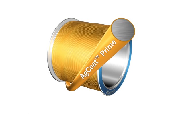 AgCoat Prime by Heraeus is the world’s first gold-coated silver bonding wire for semiconductor technology. 