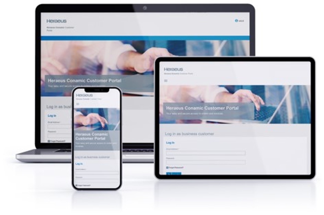 Customer portal on all devices