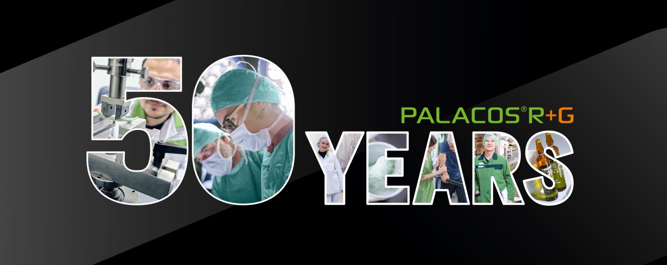50 years PALACOS R+G - a joint success story