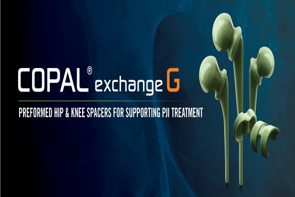 COPAL exchange G - Minimal Wear. Maximum Stability. Increased Antibiotic Efficacy