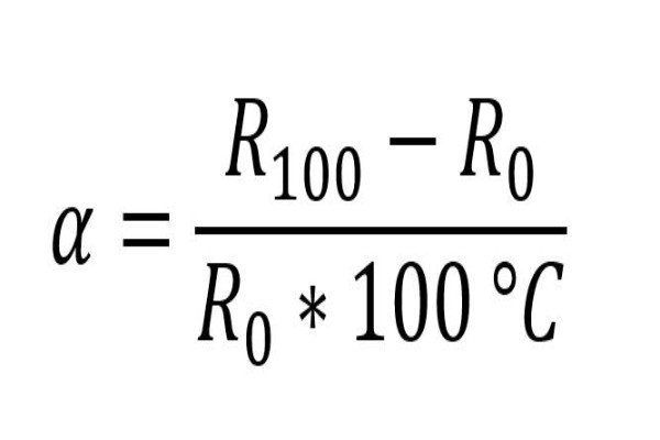 temperature coefficient formula