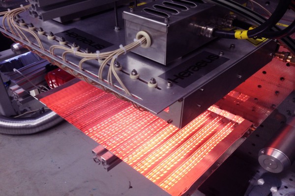  Infrared heat for printed electronics 
