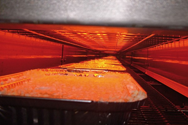 食品加工での赤外線加熱・乾燥プロセス
