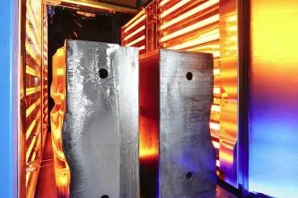 Infrared heat for metal processing
