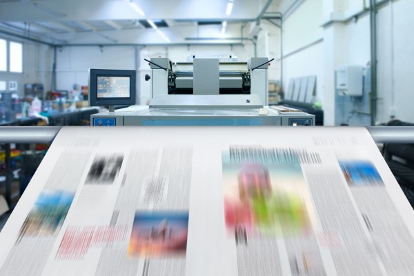 UV硬化型インクでの印刷