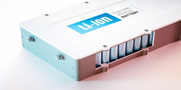 UV curing for batteries