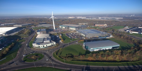 Aeriel view of ARMC