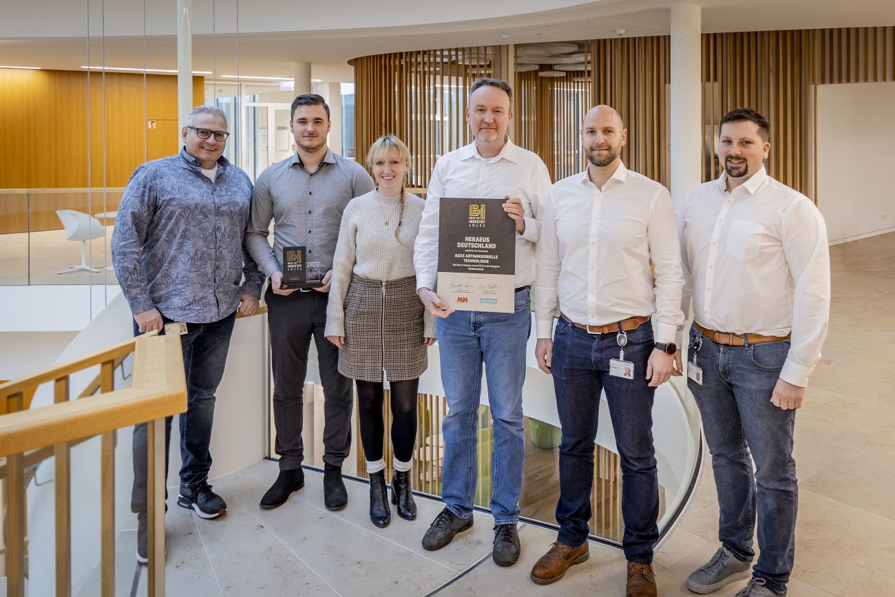 AGXX Team mit dem Best of Industry Award