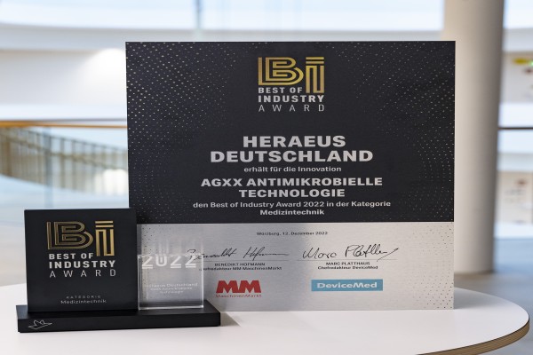 Best of Industry Award für AGXX