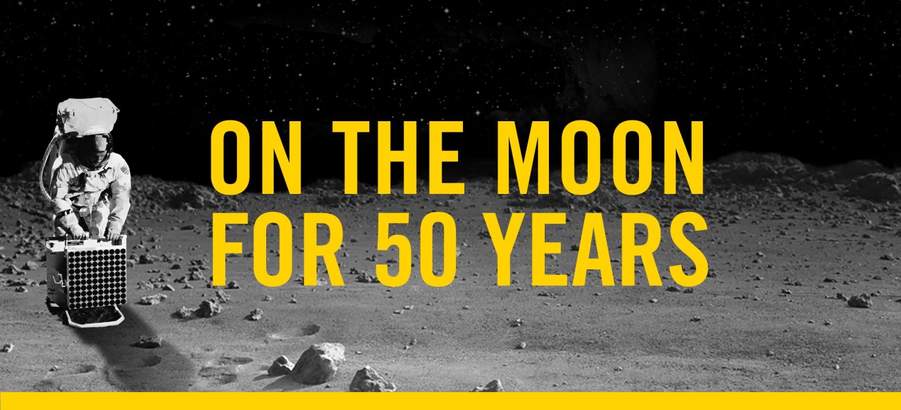 On the moon for fifty years