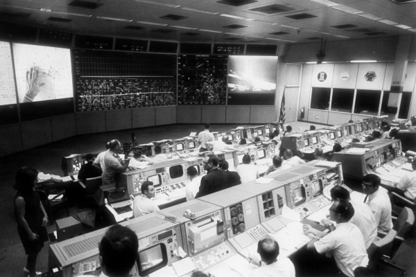 NASA Mission Control 1969
