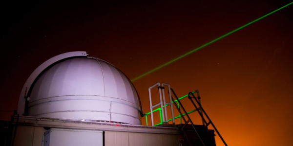 Laser Beams for a better GPS
