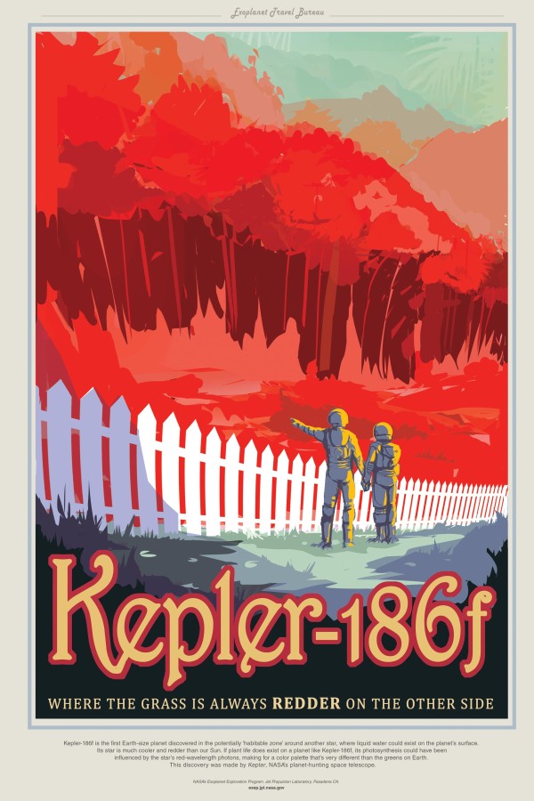 NASA Poster: Kepler 186f
